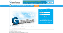 Desktop Screenshot of id.gamebank.vn