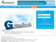 Tablet Screenshot of id.gamebank.vn